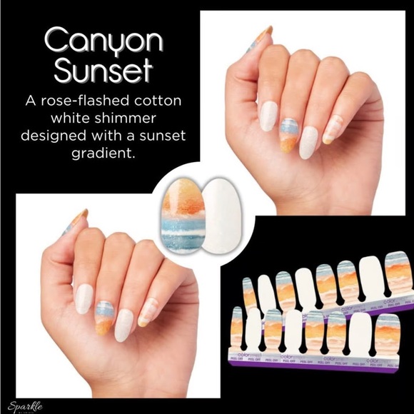 Color Street Other - Color Street Nail Polish Strips: Canyon Sunset